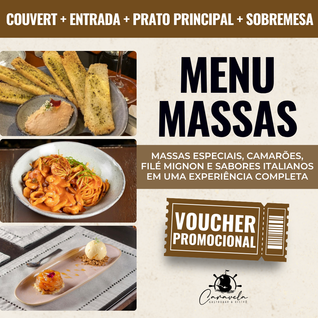 Menu Massas