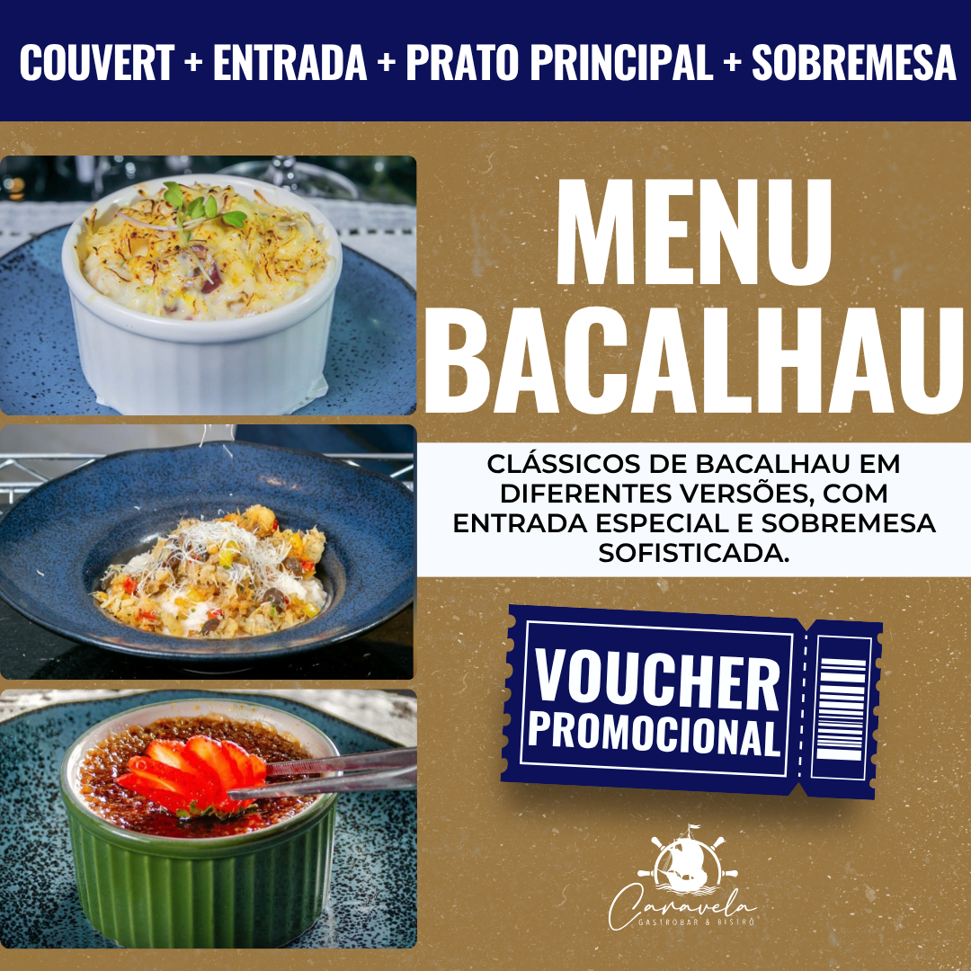 Menu Bacalhau