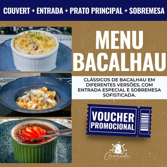 Menu Bacalhau